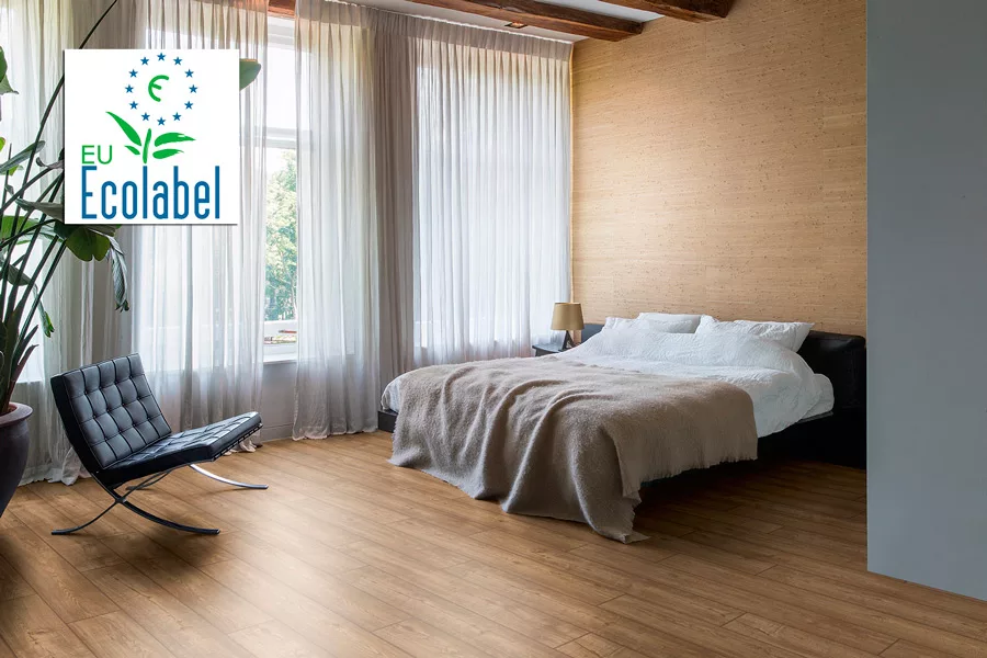 quick-step etiqueta ecológica garantía para el consumidor